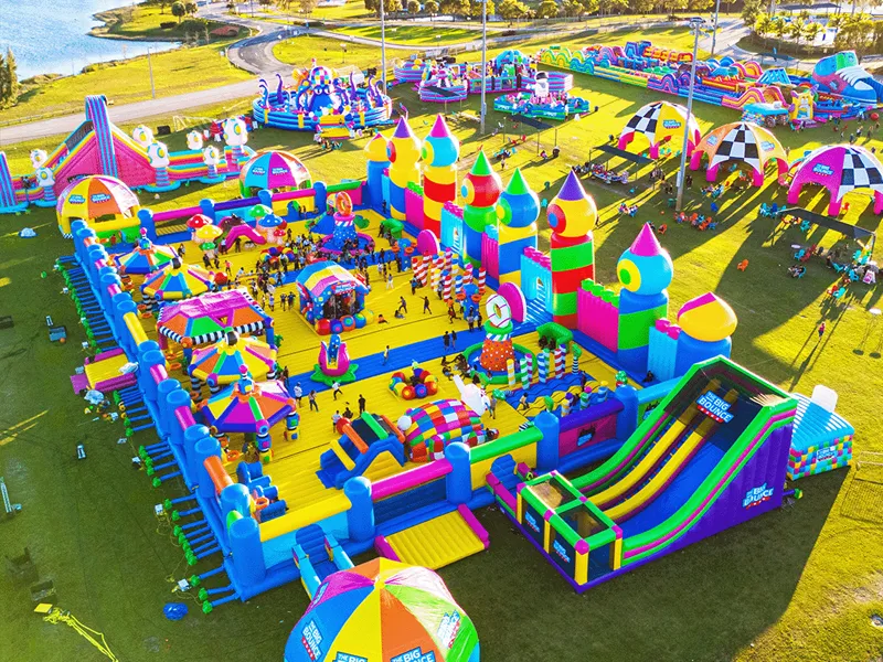 Quid est castrum inflatabile?