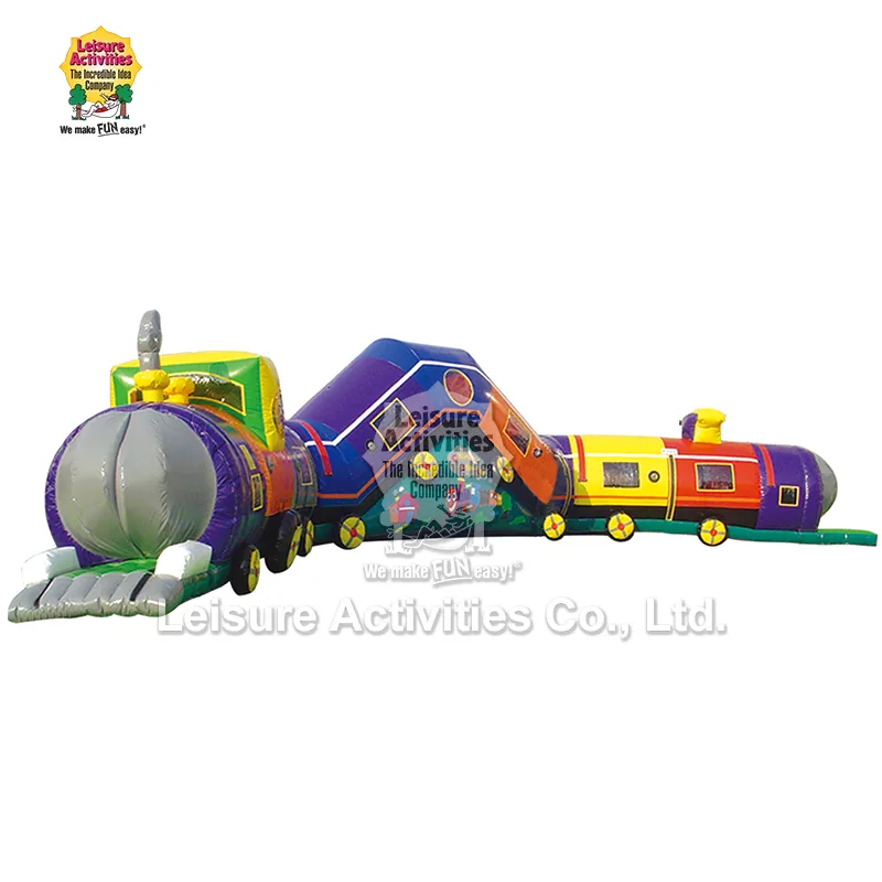 Chuggy Choo-Choo Inflatable Crawl cuniculum