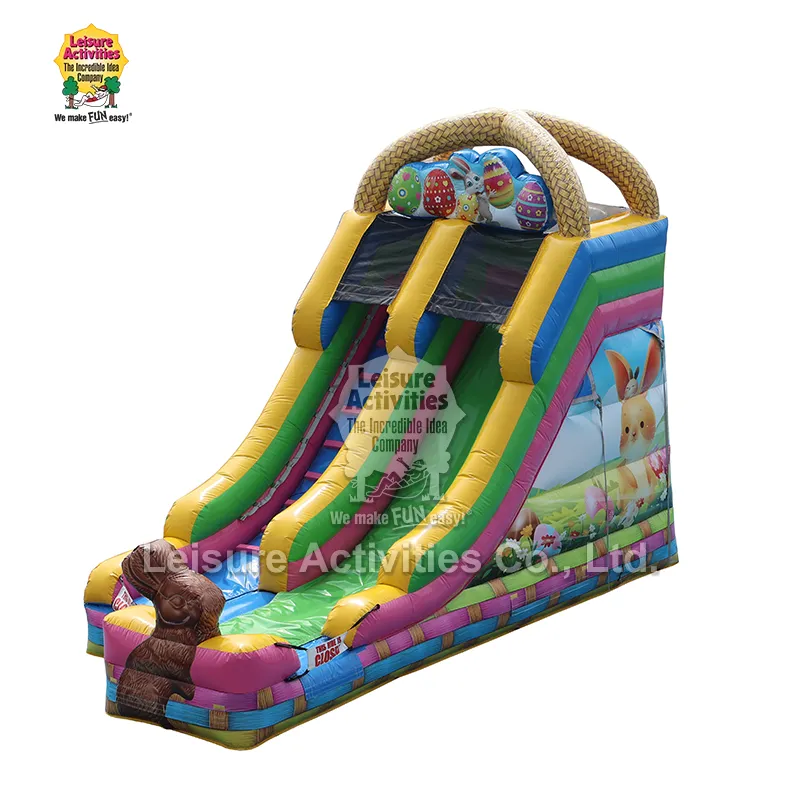Inflatable Paschae Basket arida Slide Inflatable Paschae Basket arida Slide
