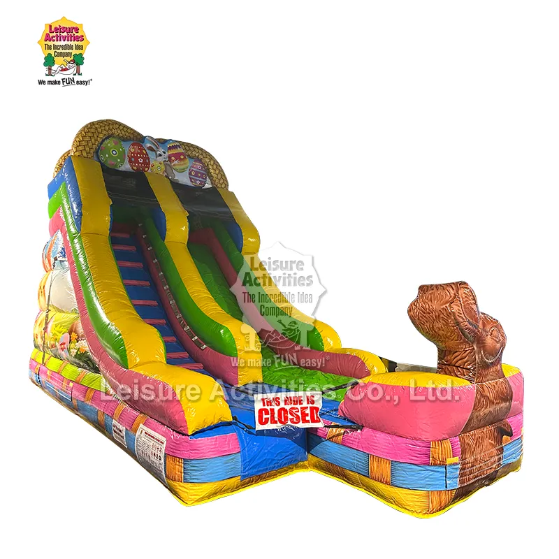 Inflatable Paschae Basket arida Slide