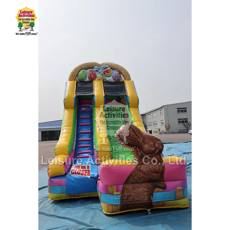Inflatable Paschae Basket arida Slide