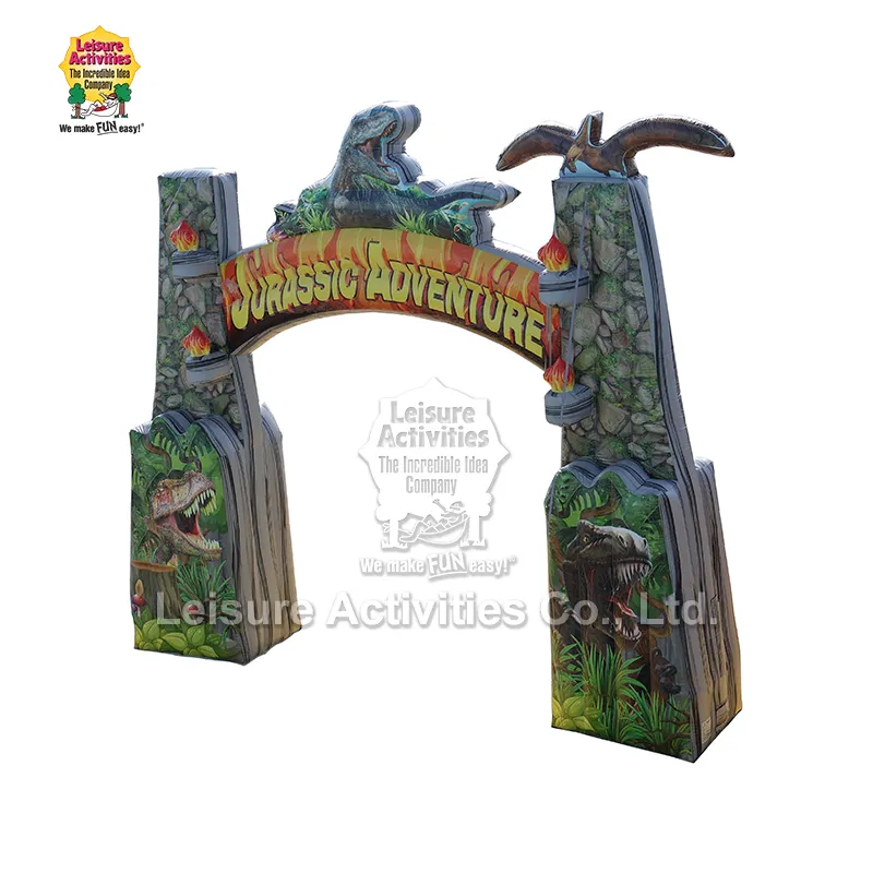 Inflatable Jurassic Adventure Arch