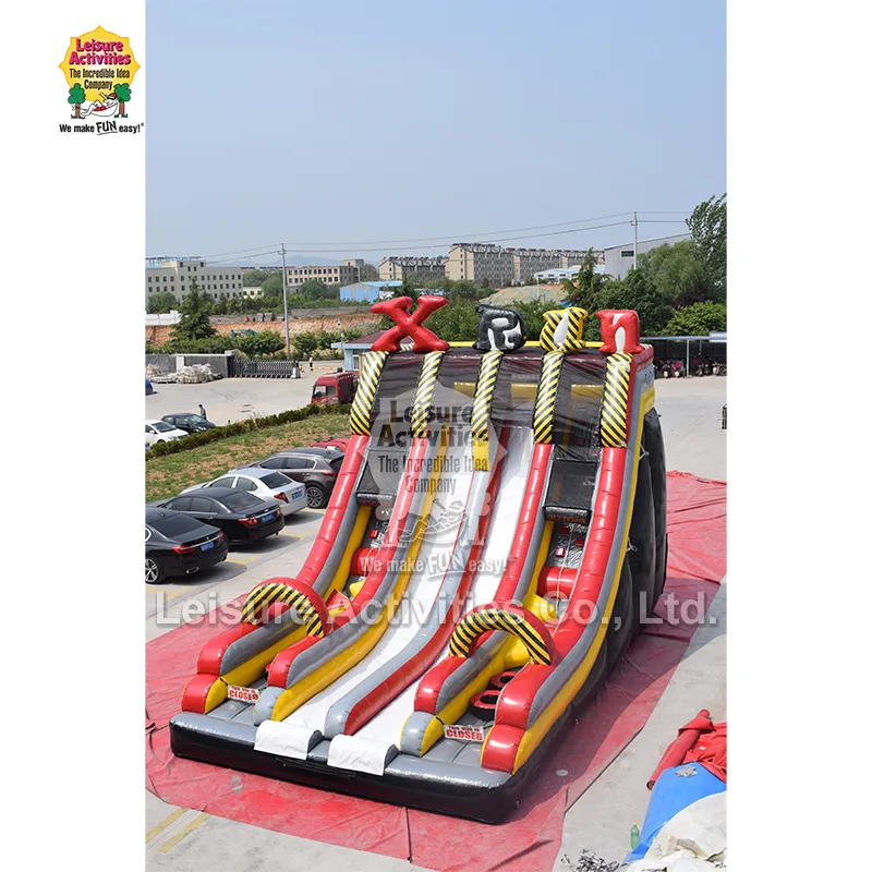 Inflatable Xtreme Fun Curre Duplex Lane Slide
