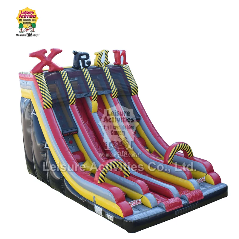 Inflatable Xtreme Fun Curre Duplex Lane Slide