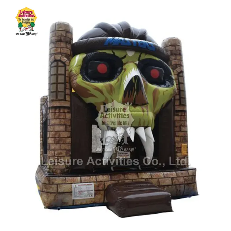 Standard Inflatable Bouncy Castle Skull