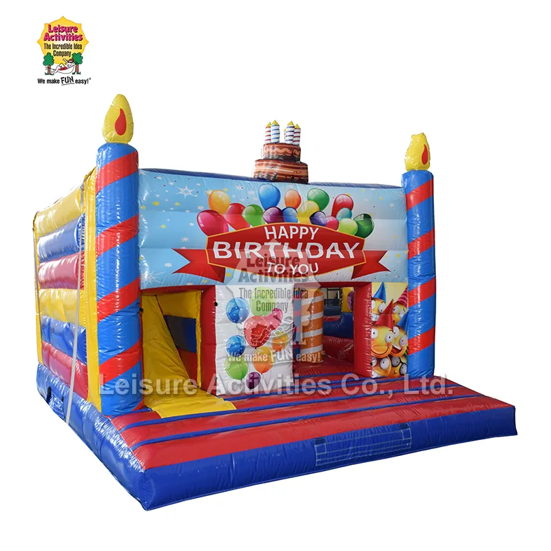 Latin Inflatable Multiplay Bouncy Castle Felix dies natalis
