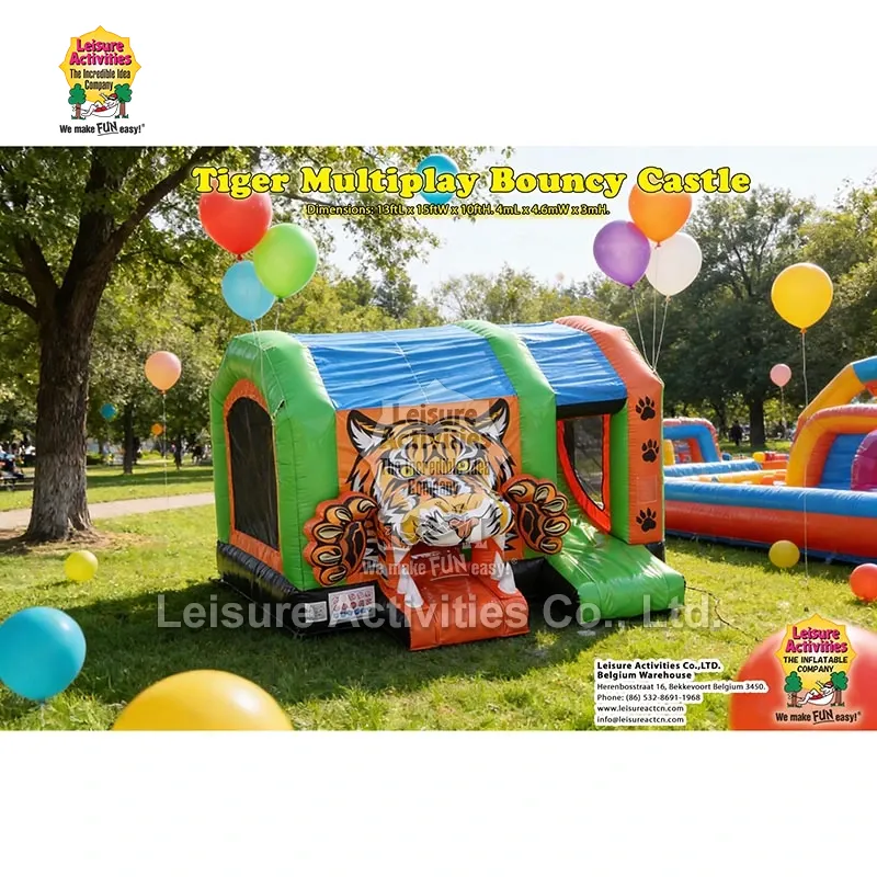 Standard Inflatable Multiplay Nobilis Bouncy Castles